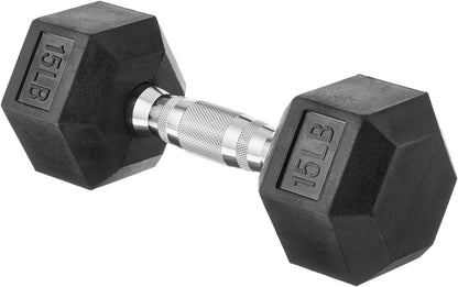 Rubber Hex Dumbbell Hand Weight