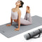 Yoga Mat, 32" Extra Wide Exercise Mat with Strap for Men and Women, 7Mm Thick Double-Sided Non-Slip Eco-Friendly Yoga Mat for Pilates, Workout and Fitness