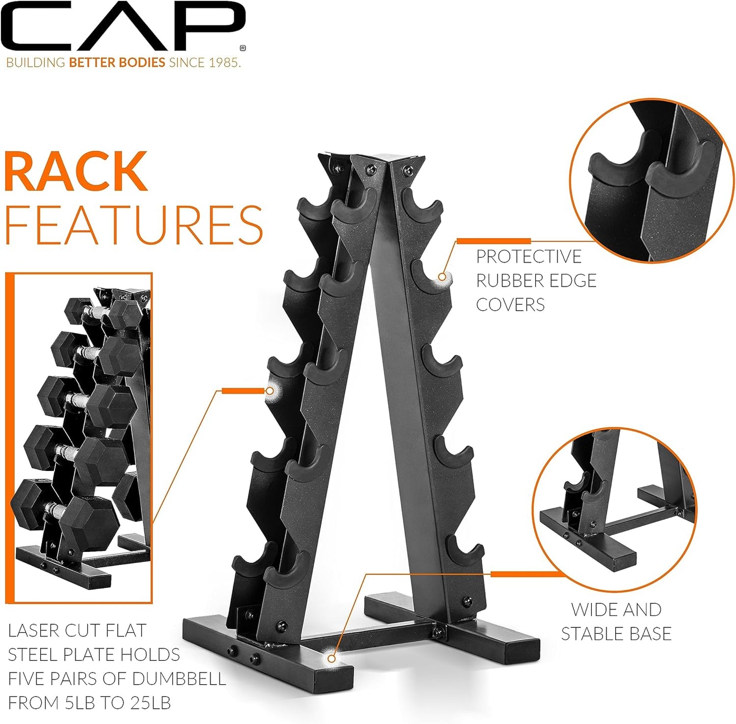 Dumbbell Set with Rack | Multiple Options in 150Lbs and 210Lbs