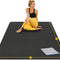 Large Yoga Mat 6'X4'X8Mm Extra Thick, Durable, Eco-Friendly, Non-Slip & Odorless Barefoot Exercise and Premium Fitness Home Gym Flooring Mat by